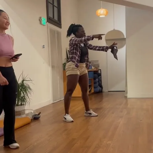 Video by Encinitas West African Dance on July 10, 2025.